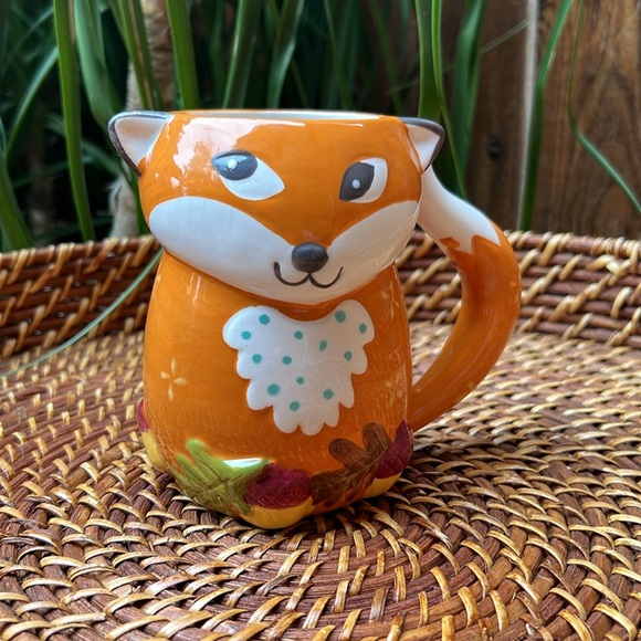 Pier 1 Fox Mug - Picture 6 of 11